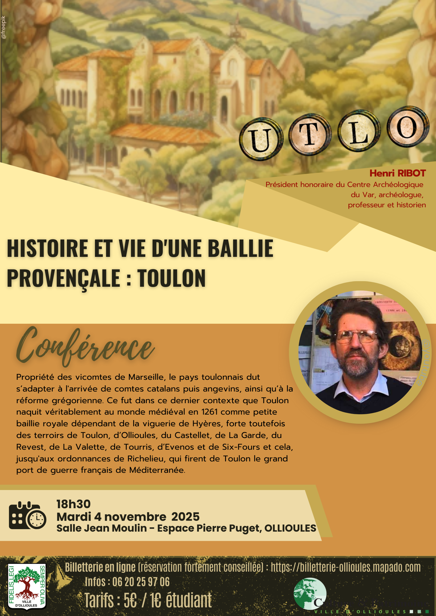 Histoire et vie d&rsquo;une baillie provençale : TOULON